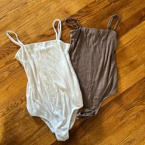 LA Made soft ribbed bodysuits bundle